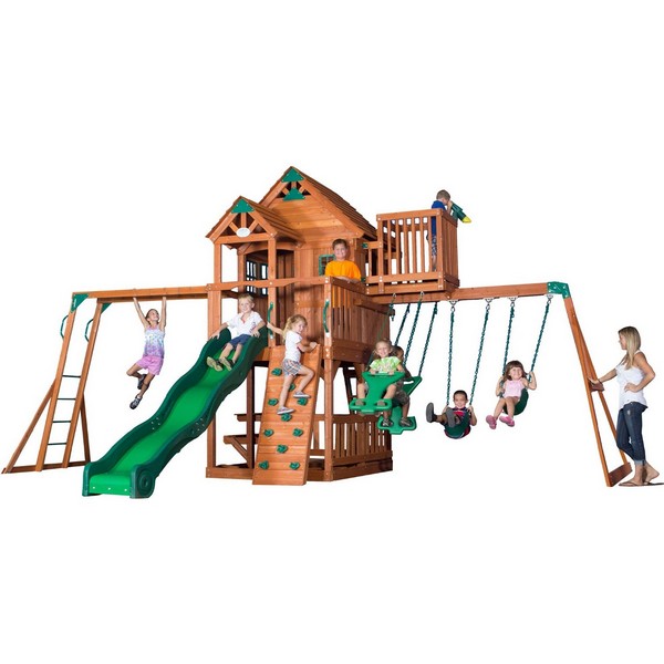 Backyard Discovery Skyfort Ii Garden Swing