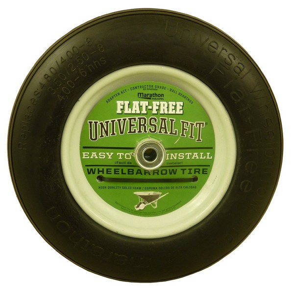 Marathon Flat Free Wheelbarrow Tire