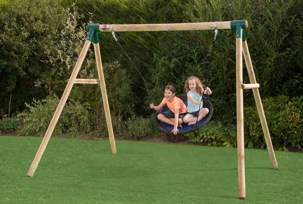 Plum Spider Monkey Ii Wooden Garden Swing