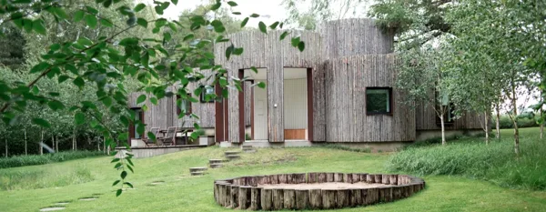 modern backyard layout