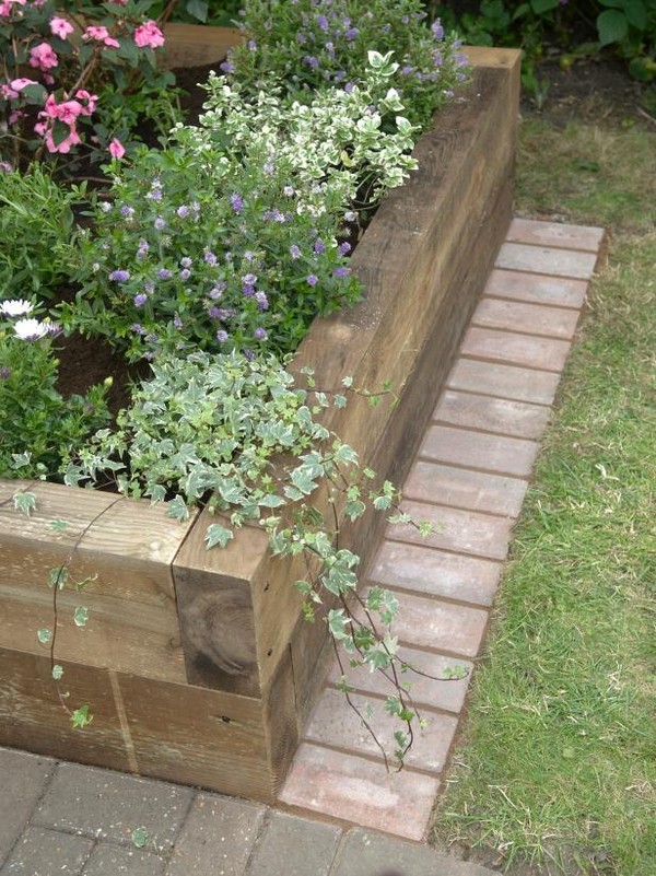 raised garden bed edging