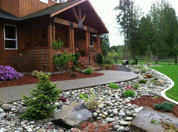 Landscaping Rocks: 23 Free & Unique Landscaping Rock Ideas For Yards