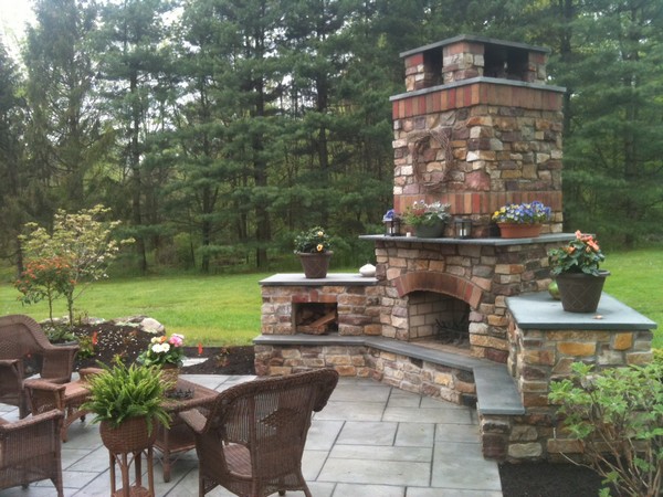 belgard fireplace kit