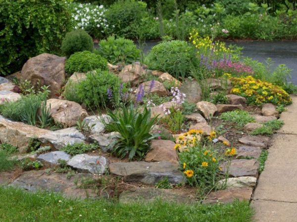 Small rock garden ideas 