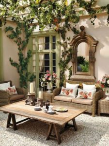 Garden Furniture Rattan Effect
