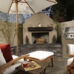 Beautiful Outdoor Fireplace