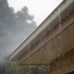 rain gutters recycled water